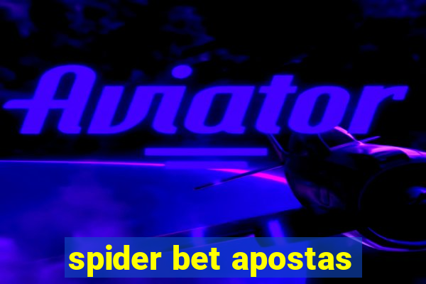 spider bet apostas